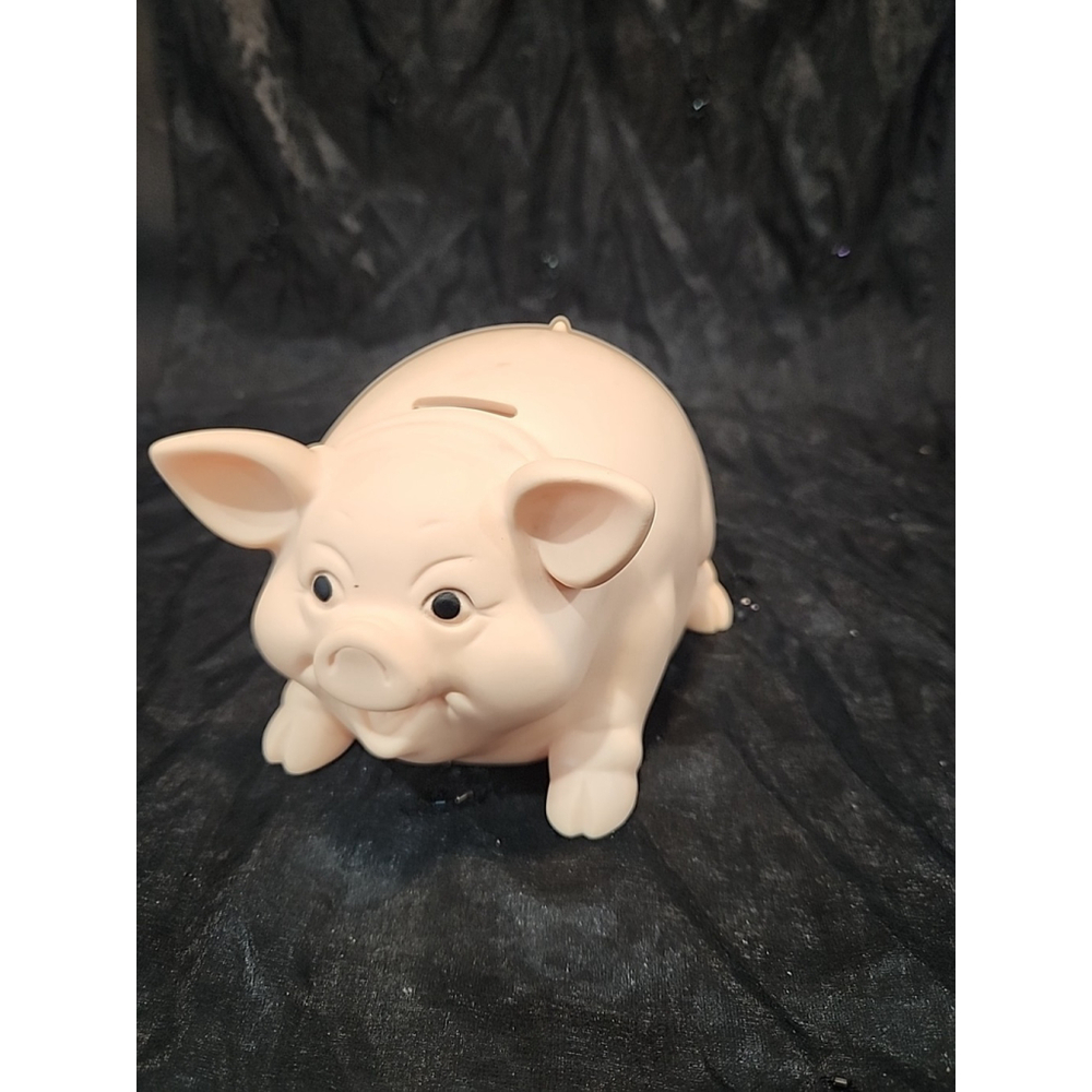 Vtg Piggy Bank Toystalgia Plastic 1991 8 X 6” Made in USA